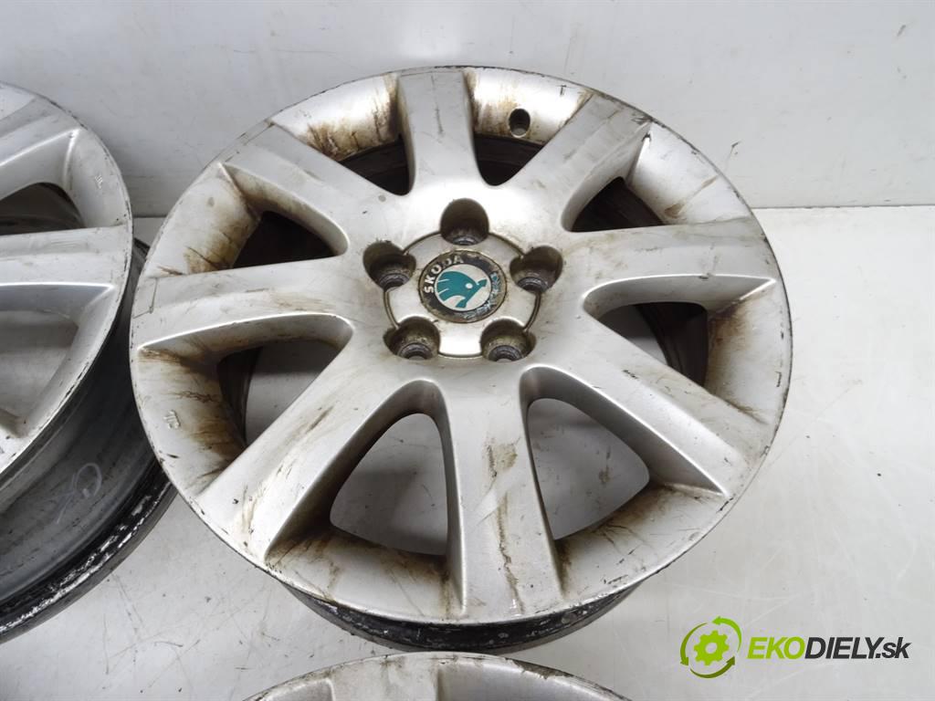 Skoda     15 6J 5X100 ET43  disky hliníkové 15  (Hliníkové)