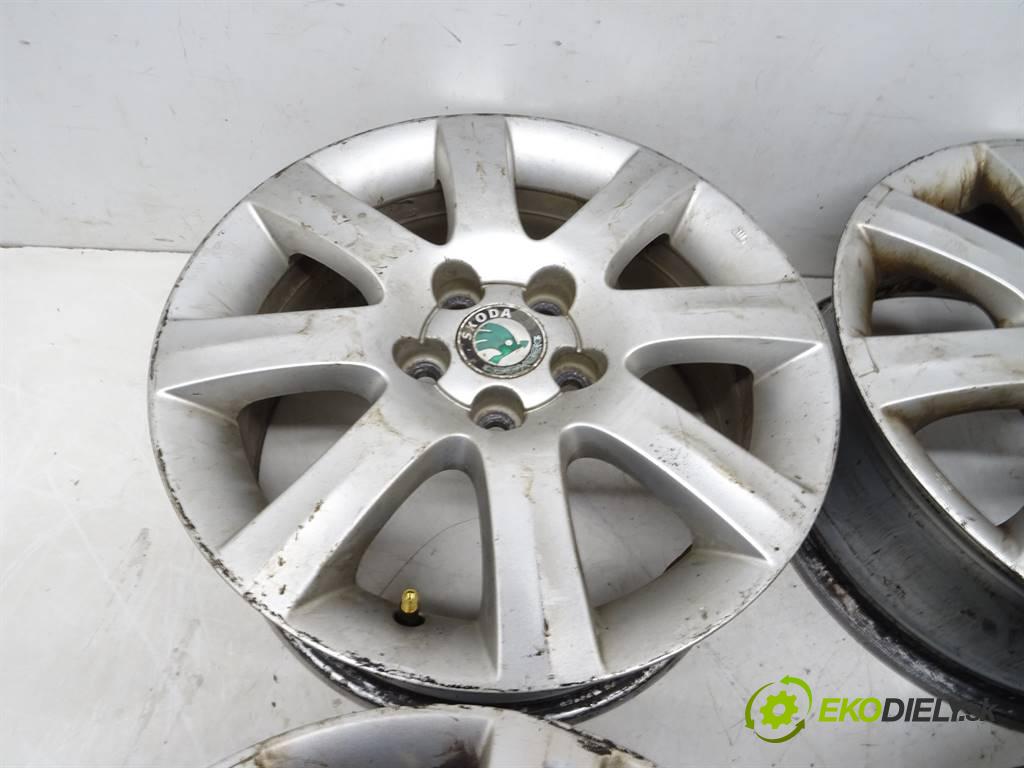 Skoda     15 6J 5X100 ET43  disky hliníkové 15  (Hliníkové)