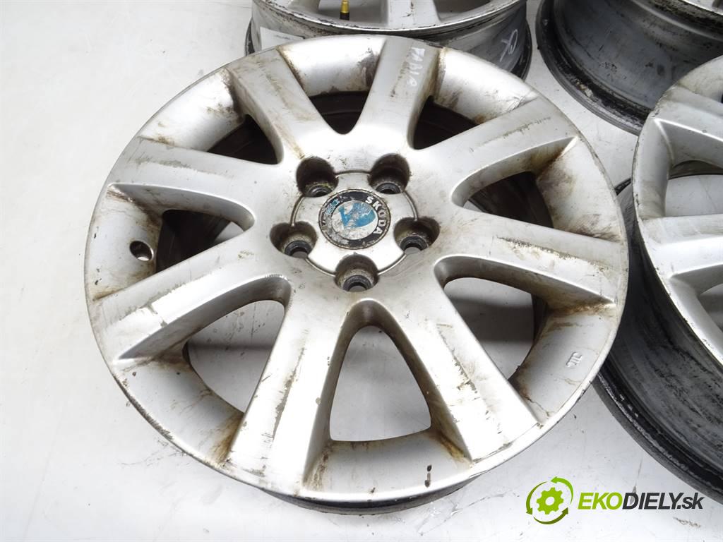 Skoda     15 6J 5X100 ET43  disky hliníkové 15  (Hliníkové)