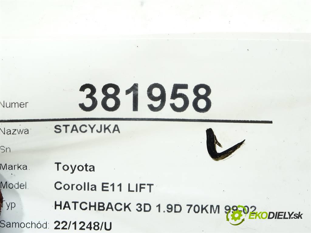 Toyota Corolla E11 LIFT  2000 51KW HATCHBACK 3D 1.9D 70KM 99-02 1867 spinačka 45020-12-11 (Spínacie skrinky a kľúče)
