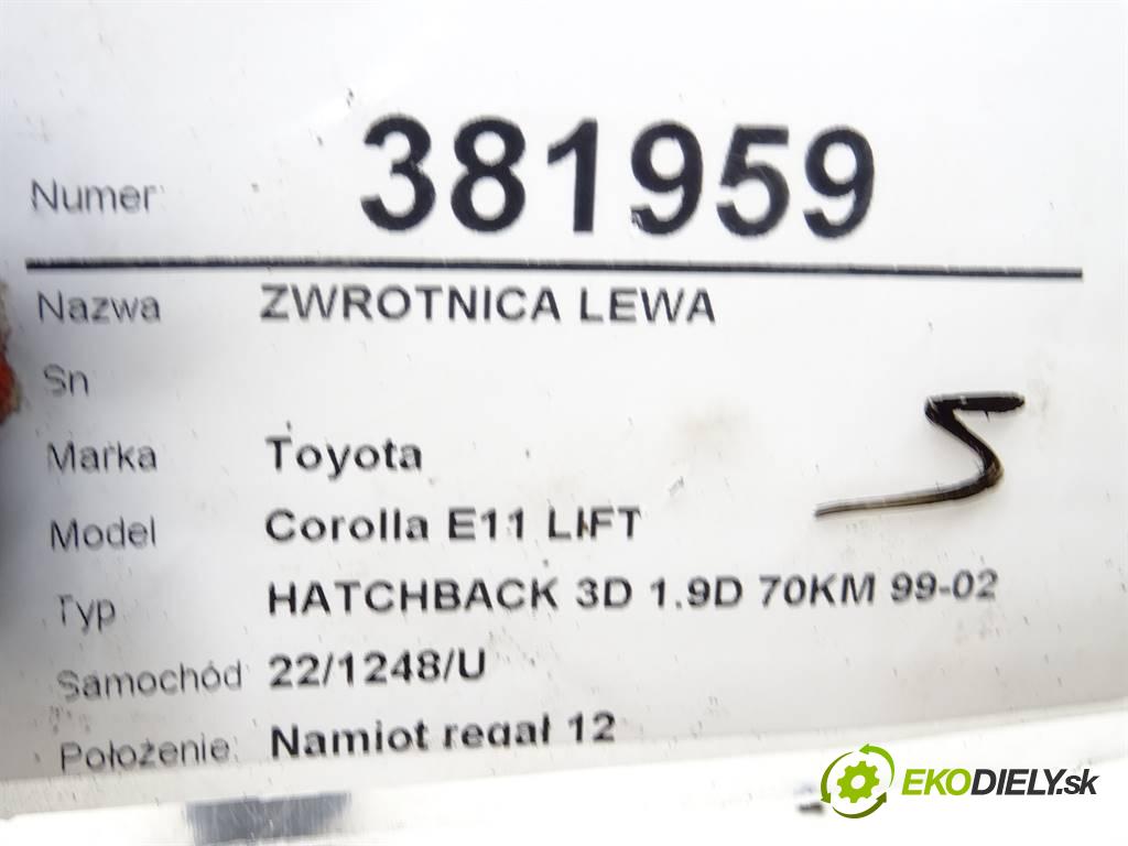 Toyota Corolla E11 LIFT  2000 51KW HATCHBACK 3D 1.9D 70KM 99-02 1867 náboj ľavá strana  (Náboje)