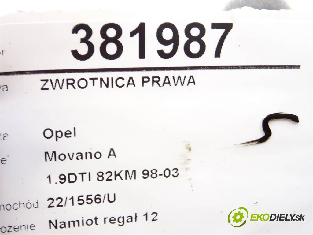 Opel Movano A  2001  1.9DTI 82KM 98-03 1900 náboj pravá  (Náboje)