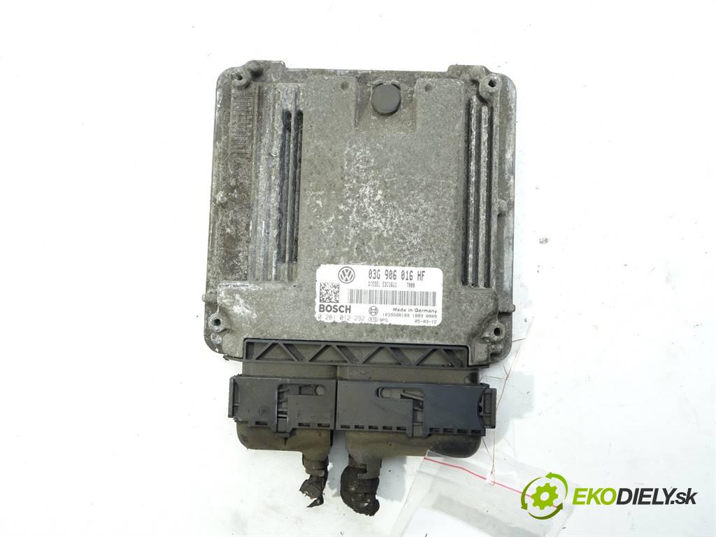 Skoda Octavia II  2005 100 kW LIFTBACK 5D 2.0TDI 140KM 04-08 2000 riadiaca jednotka Motor 03G906016HF (Riadiace jednotky)