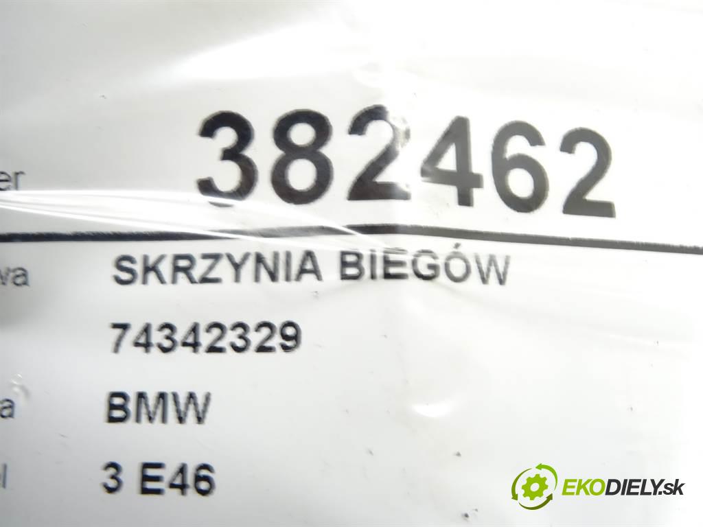 BMW 3 E46  1998 125 kW SEDAN 2.5B 170KM 98-03 2500 Prevodovka 1434292 (Prevodovky)