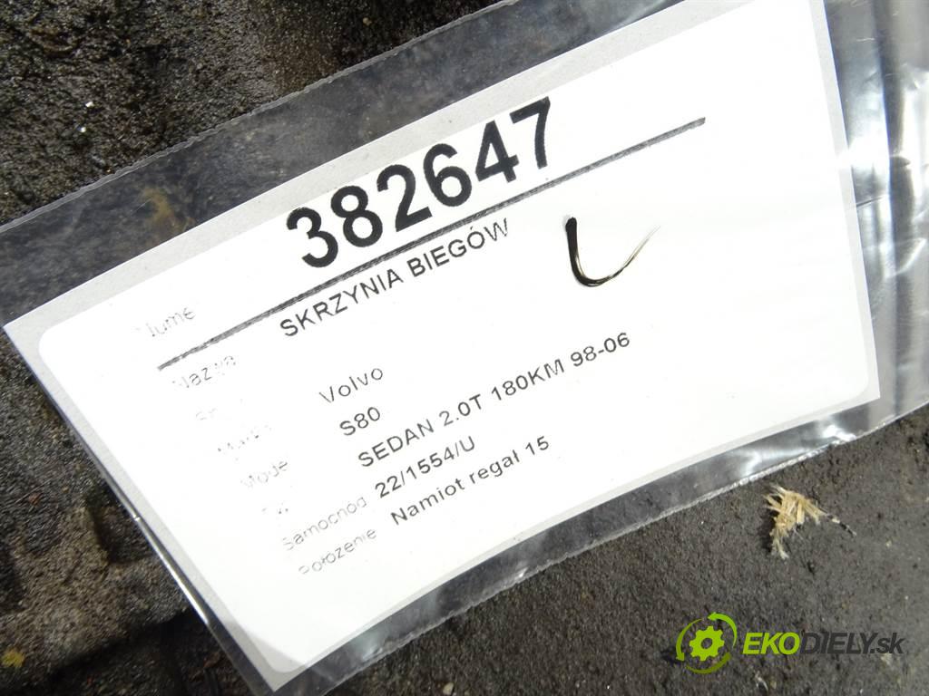 Volvo S80  2000 132 kW SEDAN 2.0T 180KM 98-06 2000 Prevodovka 1023705 (Prevodovky)