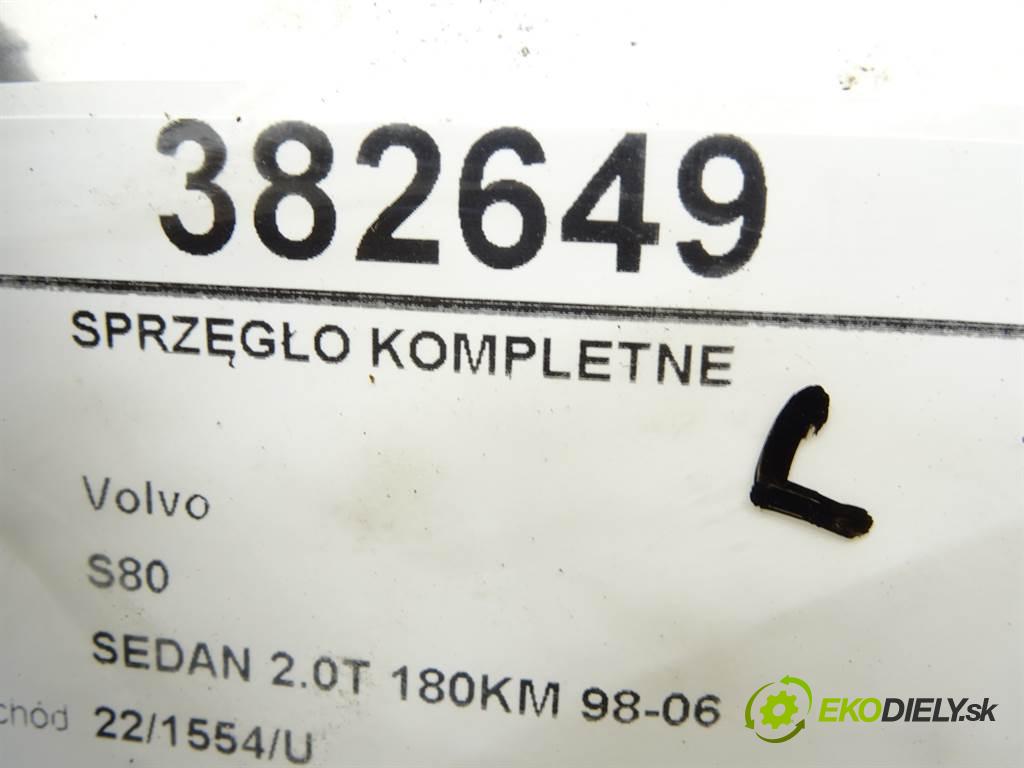 Volvo S80  2000 132 kW SEDAN 2.0T 180KM 98-06 2000 Spojková sada (bez ložiska) komplet 124020910 (Kompletné sady (bez ložiska))