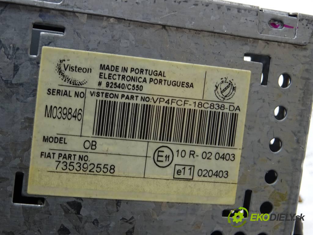 Fiat Stilo  2006 88 kW HATCHBACK 3D 1.9D Multijet 120KM 01-07 1900 RADIO 735392558 (Audio zariadenia)