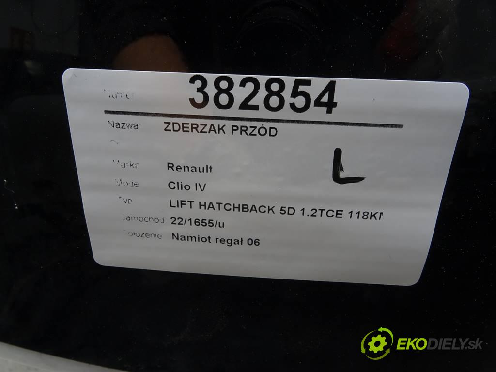 Renault Clio IV  2016 87 kW GT LIFT HATCHBACK 5D 1.2TCE 118KM 12-19 1200 nárazník přední část