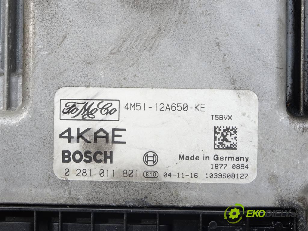 Ford Focus C-Max  2004 80KW 1.6TDCI 109KM 03-06 1560 riadiaca jednotka Motor 4M51-12A650-KE (Riadiace jednotky)