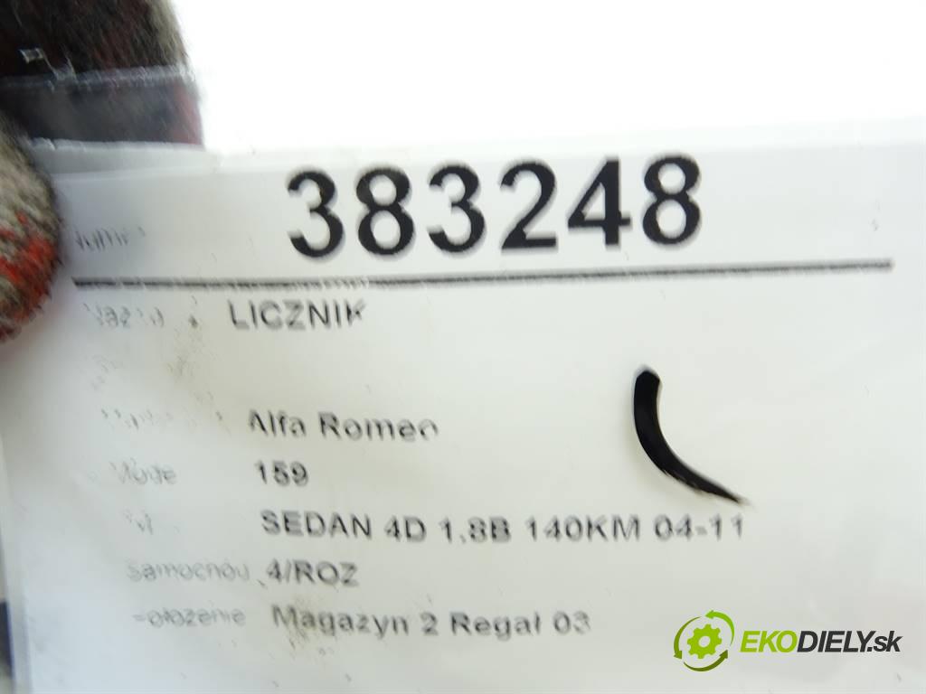 Alfa Romeo 159  2007 103 kW SEDAN 4D 1.8B 140KM 04-11 1800 Prístrojovka A2C53172584 (Prístrojové dosky, displeje)
