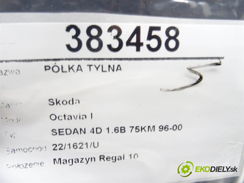 Skoda Octavia I  2000 55 kW SEDAN 4D 1.6B 75KM 96-00 1600 Pláto zadná  (Pláta zadné)
