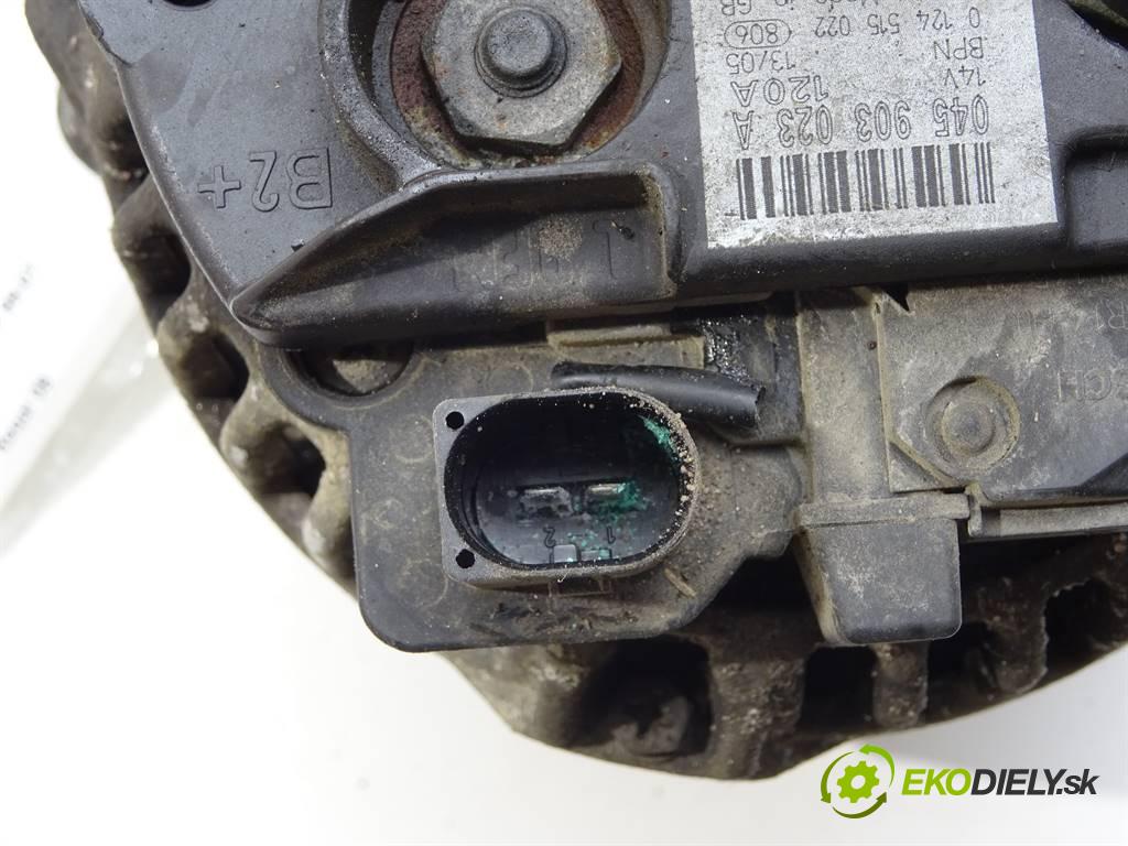 Skoda Fabia  2005 55 kW KOMBI 1.4TDI 75KM 99-07 1400 Alternátor 045903023A (Alternátory)