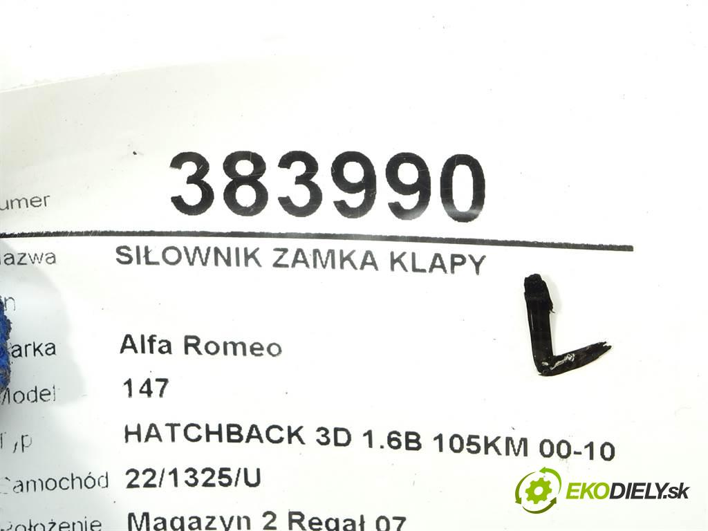 Alfa Romeo 147  2003 77 kW HATCHBACK 3D 1.6B 105KM 00-10 1600 Teleskop zámku dverí 65006000 (Ostatné)