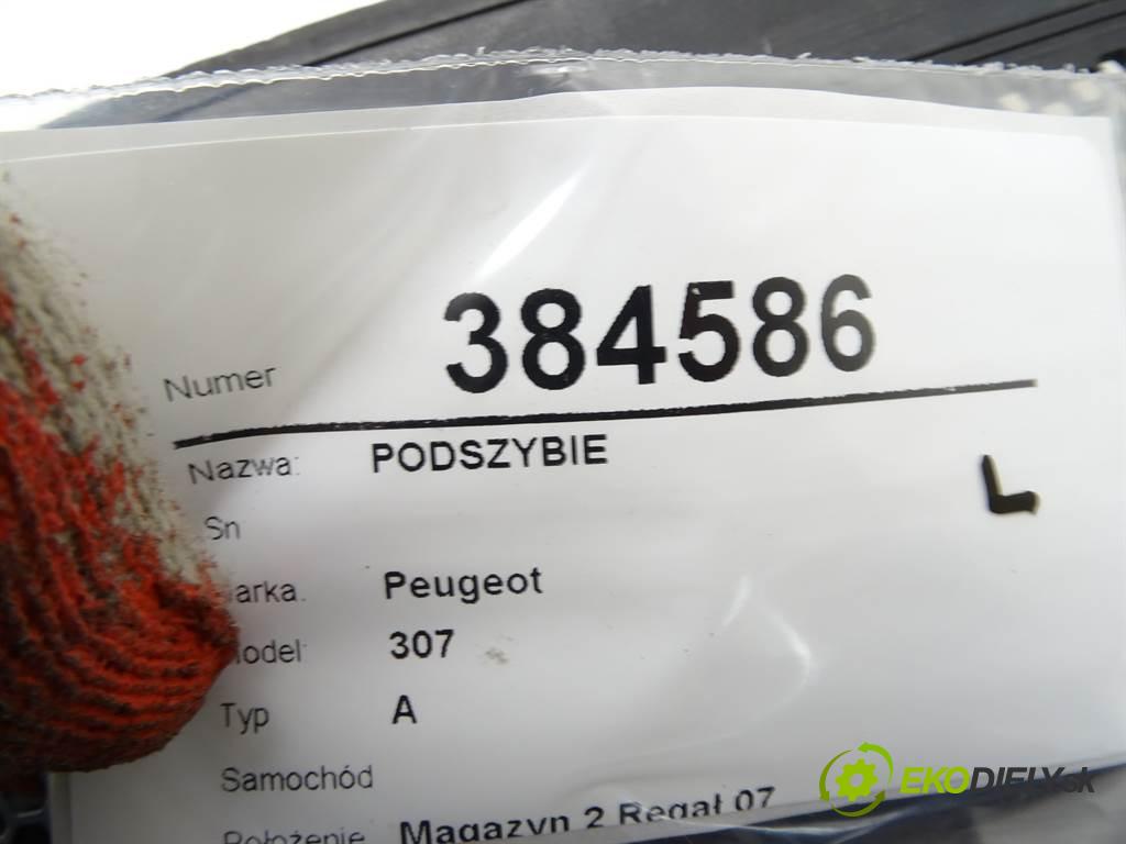 Peugeot 307    A  Torpédo, plast pod čelné okno 9634012577 (Torpéda)