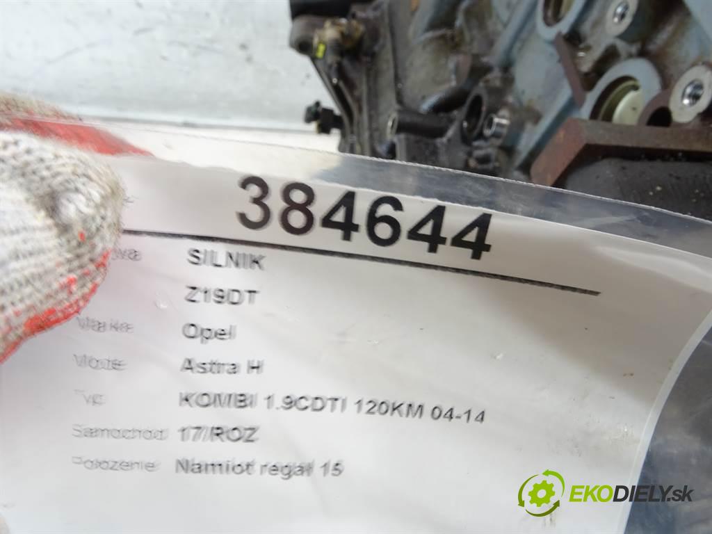 Opel Astra H  2005 120KM KOMBI 1.9CDTI 120KM 04-14 1900 Motor Z19DT (Motory (kompletné))