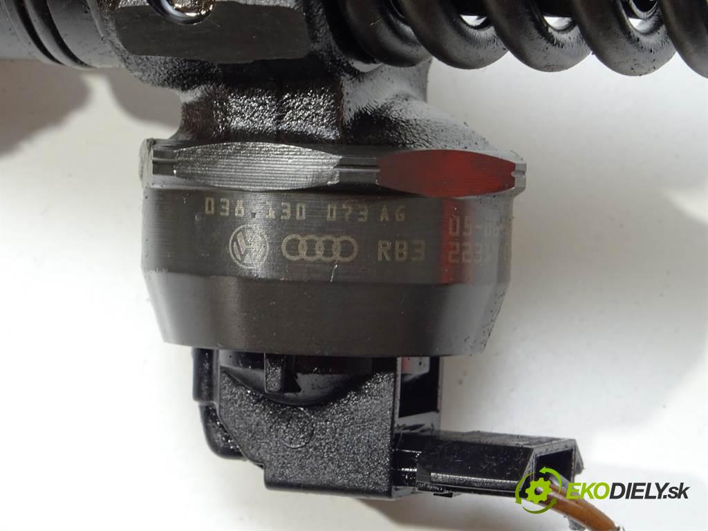 Volkswagen Jetta V  2005 77 kW SEDAN 1.9TDI 105KM 05-11 1900 vstřikovací ventily 038130073AG