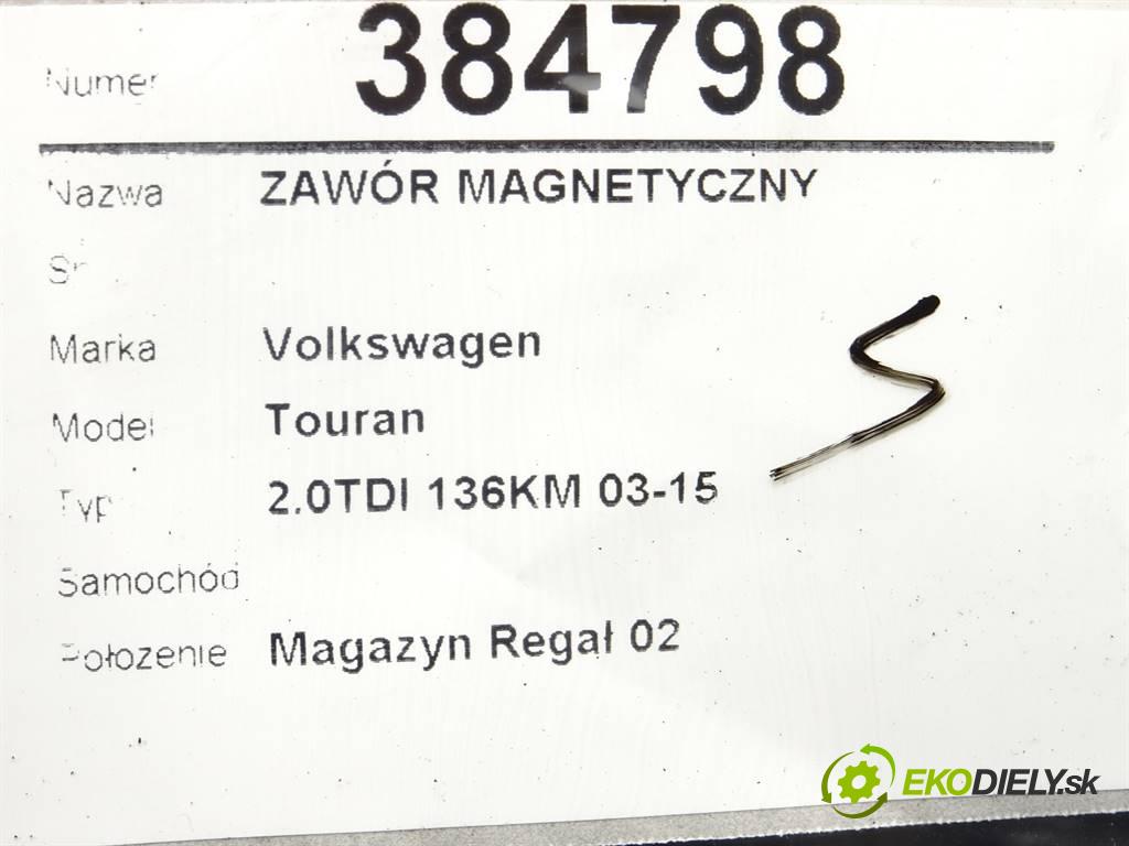 Volkswagen Touran    2.0TDI 136KM 03-15  Ventil magnetický 6Q0906625 (Ostatné)