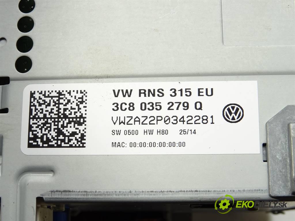 Volkswagen Tiguan I  2014 103 kW LIFT 2.0TDI 140KM 11-16 2000 RADIO 3C8035279Q (Audio zariadenia)
