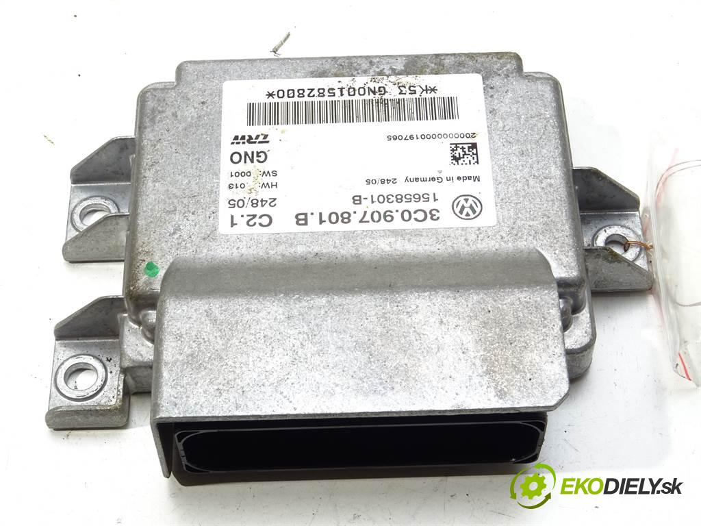 Volkswagen Passat B6    SEDAN 4D 2.0TDI 140KM 05-10  Modul brzdy ručnej brzdy 3C0907801B