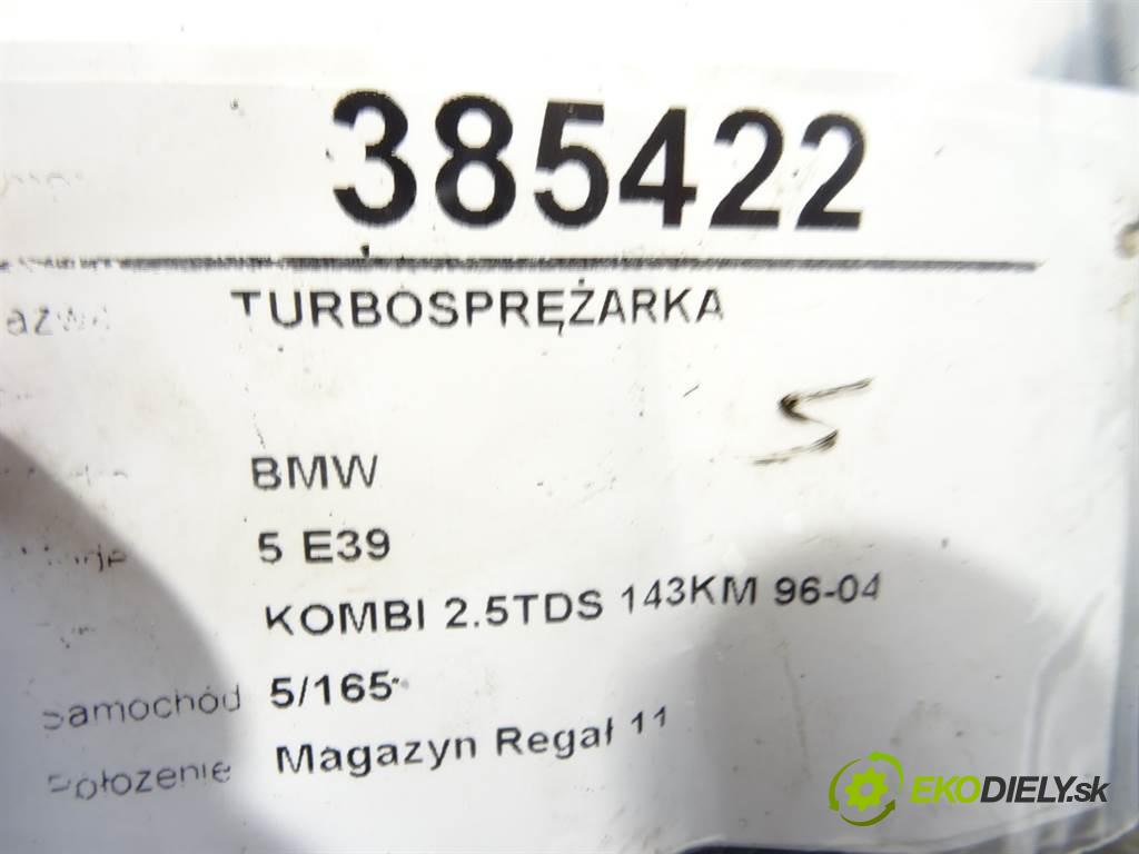 BMW 5 E39  1998 105 kW KOMBI 2.5TDS 143KM 96-04 2500 turbo 2246144 (Turbodúchadla (kompletní))