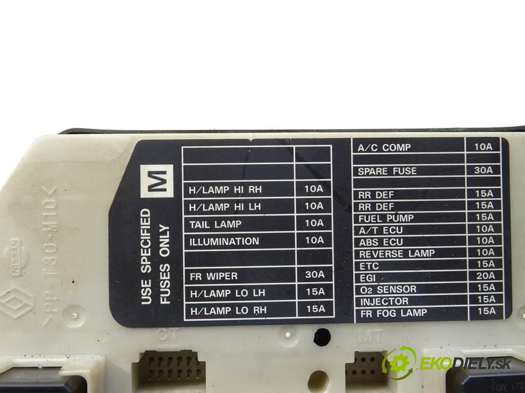 NISSAN X-TRAIL T31 SUV 2007 110 kW 2.0 dCi 4x4 1995 Skrinka poistková  (Poistková skrinka)