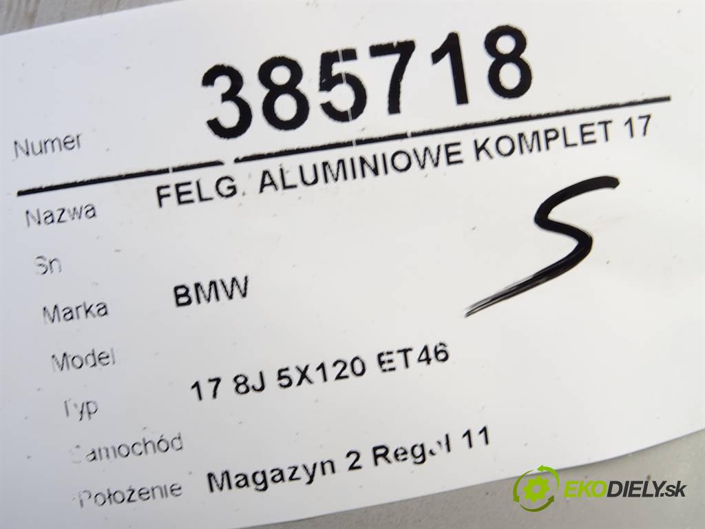 BMW     17 8J 5X120 ET46  disky hliníkové 17  (Hliníkové)