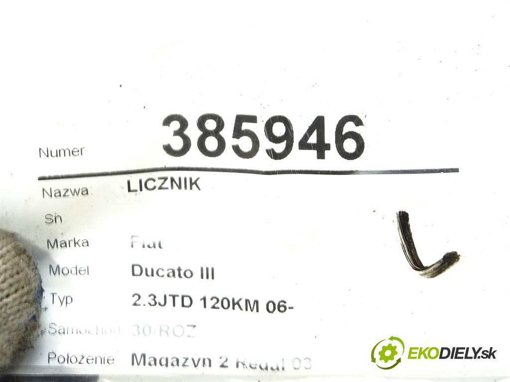 Fiat Ducato III  2008 88KW 2.3JTD 120KM 06- 2287 Prístrojovka 1360355080 (Prístrojové dosky, displeje)