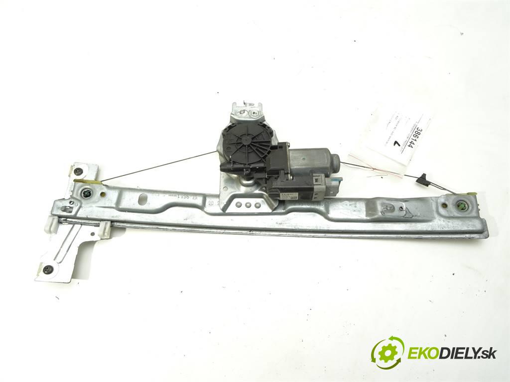 Peugeot 207  2006 66 kW HATCHBACK 5D 1.6HDI 90KM 06-12 1600 mechanismus okna přední část levý 400917H