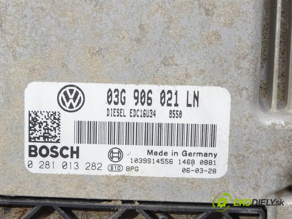 Seat Altea  2006  1.9TDI 105KM 04-09 1900 riadiaca jednotka Motor 03G906021 0281013282 (Riadiace jednotky)