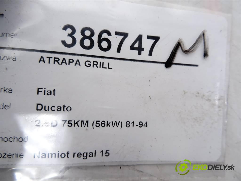 Fiat Ducato    2.5D 75KM (56kW) 81-94  Mriežka maska  (Mriežky, masky)