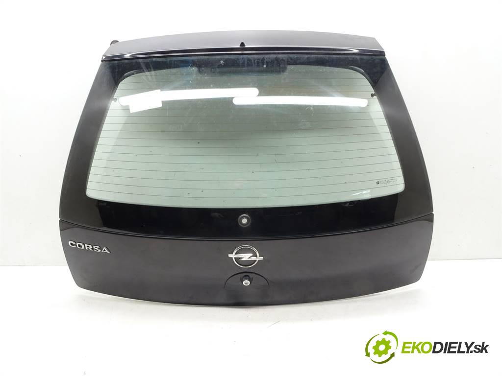Opel Corsa C  2005 44 kW HATCHBACK 3D 1.0B 60KM 00-06 1000 zadní část kapota  (Zadní kapoty)