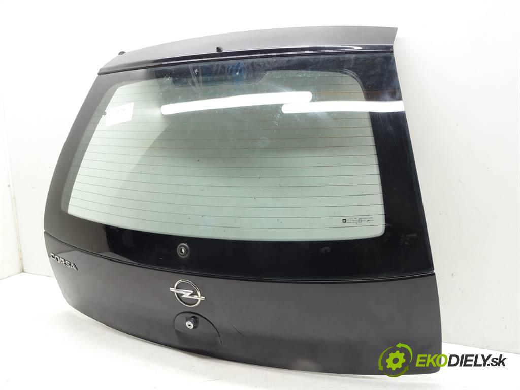 Opel Corsa C  2005 44 kW HATCHBACK 3D 1.0B 60KM 00-06 1000 zadní část kapota  (Zadní kapoty)
