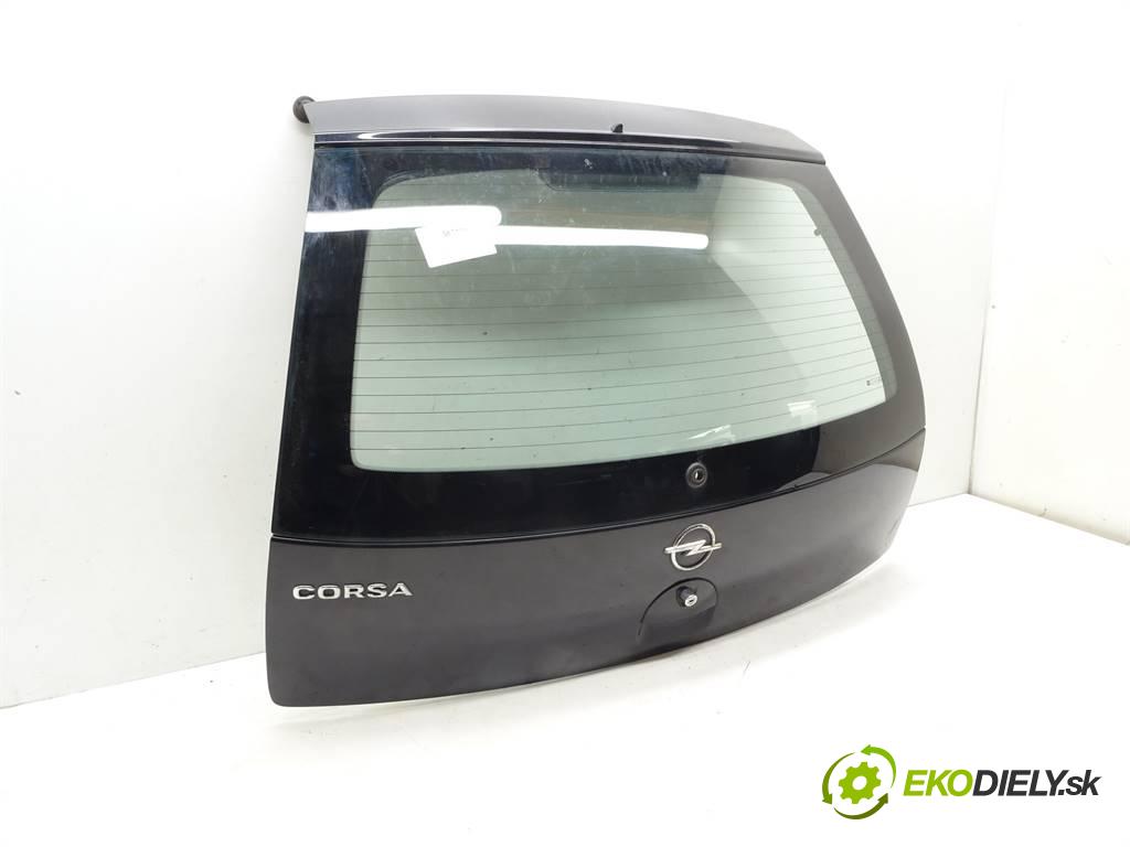 Opel Corsa C  2005 44 kW HATCHBACK 3D 1.0B 60KM 00-06 1000 zadní část kapota  (Zadní kapoty)