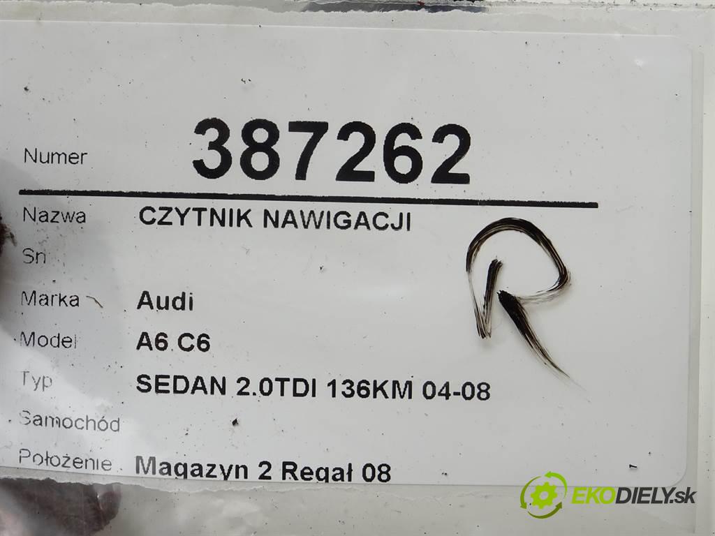 Audi A6 C6    SEDAN 2.0TDI 136KM 04-08  CZYTNIK navigace 4E0910887M (Ostatní)