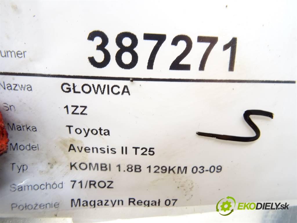 Toyota Avensis II T25  2004 95 kW KOMBI 1.8B 129KM 03-09 1800 Hlava valcov 1ZZ-FE (Hlavy valcov)