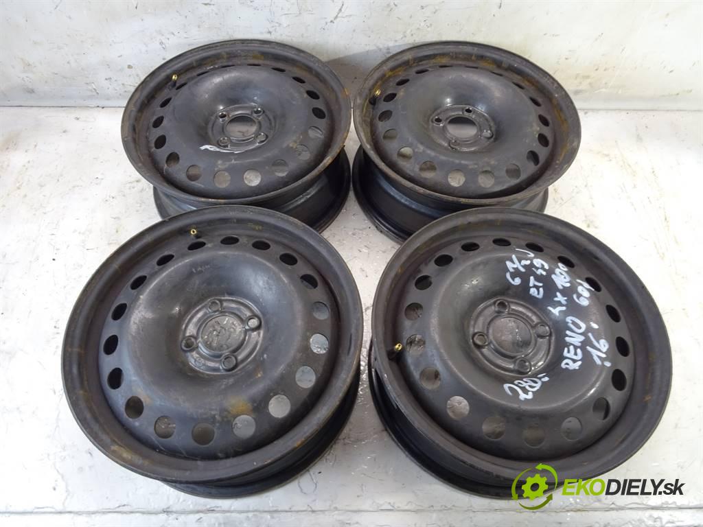 Renault     16 6,5J 4X100 ET49  disky plechové 16  (Plechové)