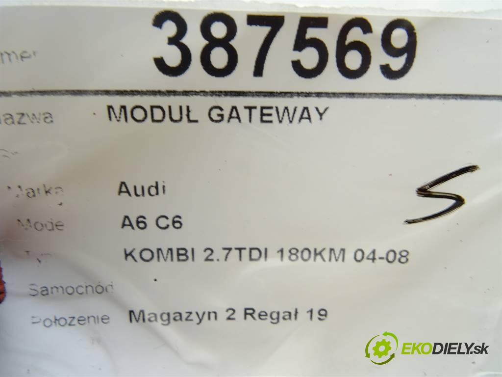 Audi A6 C6    KOMBI 2.7TDI 180KM 04-08  Modul GATEWAY 4F0907468D