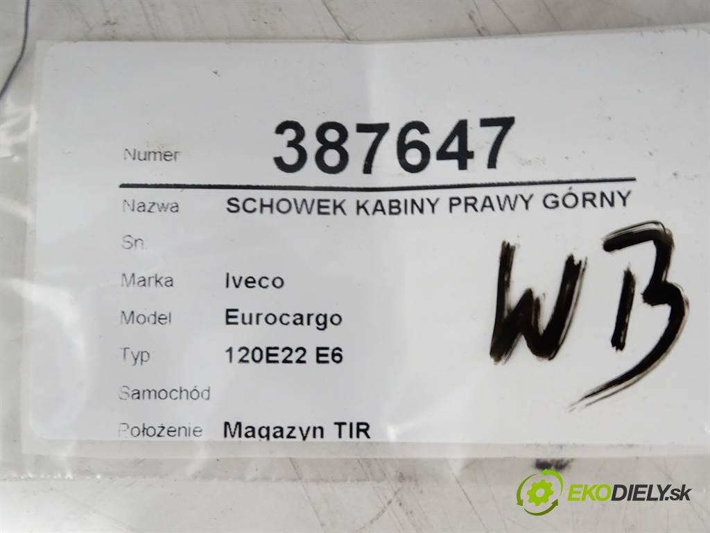 Iveco Eurocargo    120E22 E6  Priehradka, kastlík kabína pravy horný