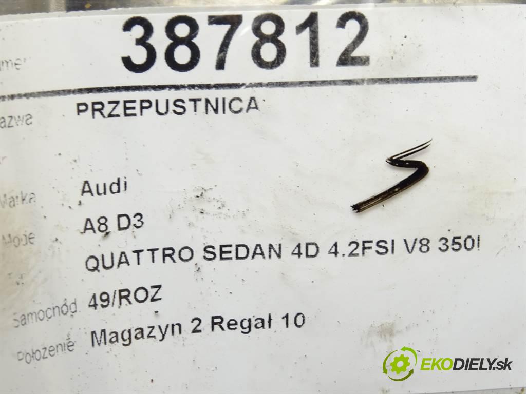 Audi A8 D3  2007 350KM QUATTRO SEDAN 4D 4.2FSI V8 350KM 02-09 4200 Škrtiaca klapka 077133062A (Škrtiace klapky)