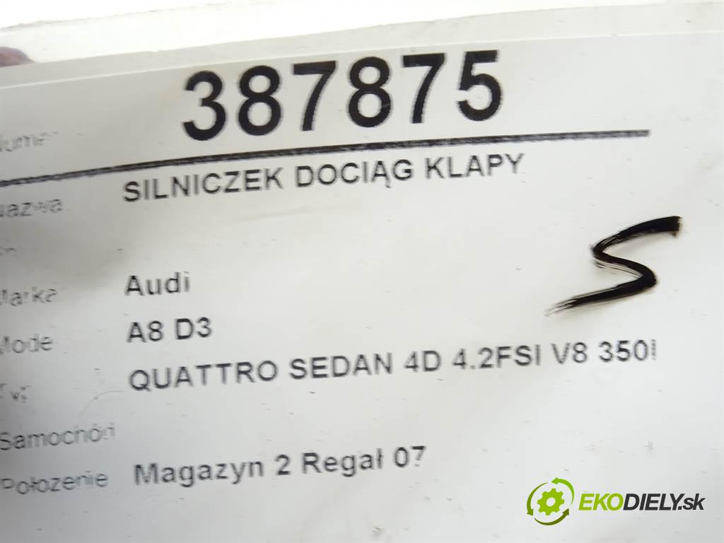 Audi A8 D3    QUATTRO SEDAN 4D 4.2FSI V8 350KM 02-09  Motorček VLAK: dverí 4E0827852G