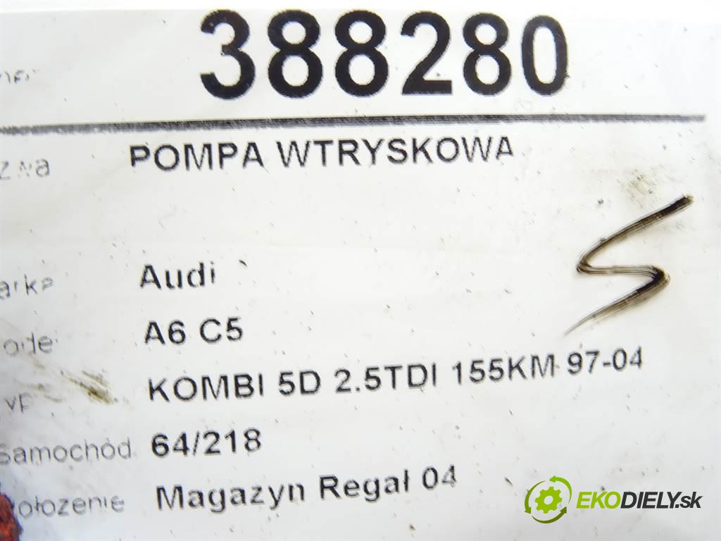 Audi A6 C5  2001 114 kW KOMBI 5D 2.5TDI 155KM 97-04 2500 Pumpa vstrekovacia 0470506030 059130106J (Vstrekovacie čerpadlá)