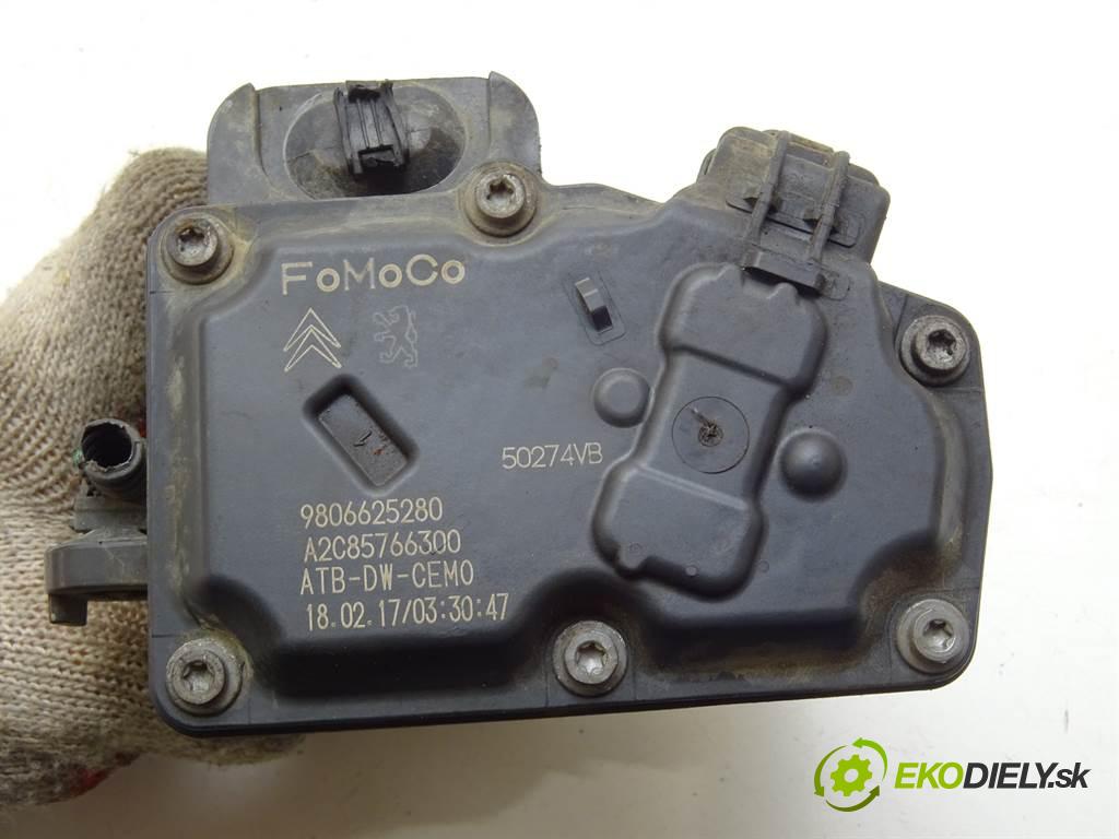 Peugeot Boxer II  2017 131KM LIFT 2.0 BLUEHDI 130KM 14- 2000 Škrtiaca klapka 9806625280 (Škrtiace klapky)