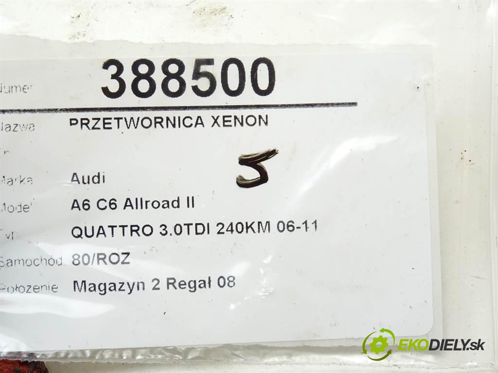 Audi A6 C6 Allroad II  2009 239KM QUATTRO 3.0TDI 240KM 06-11 3000 Menič XENON 8K0941597C (Riadiace jednotky xenónu)