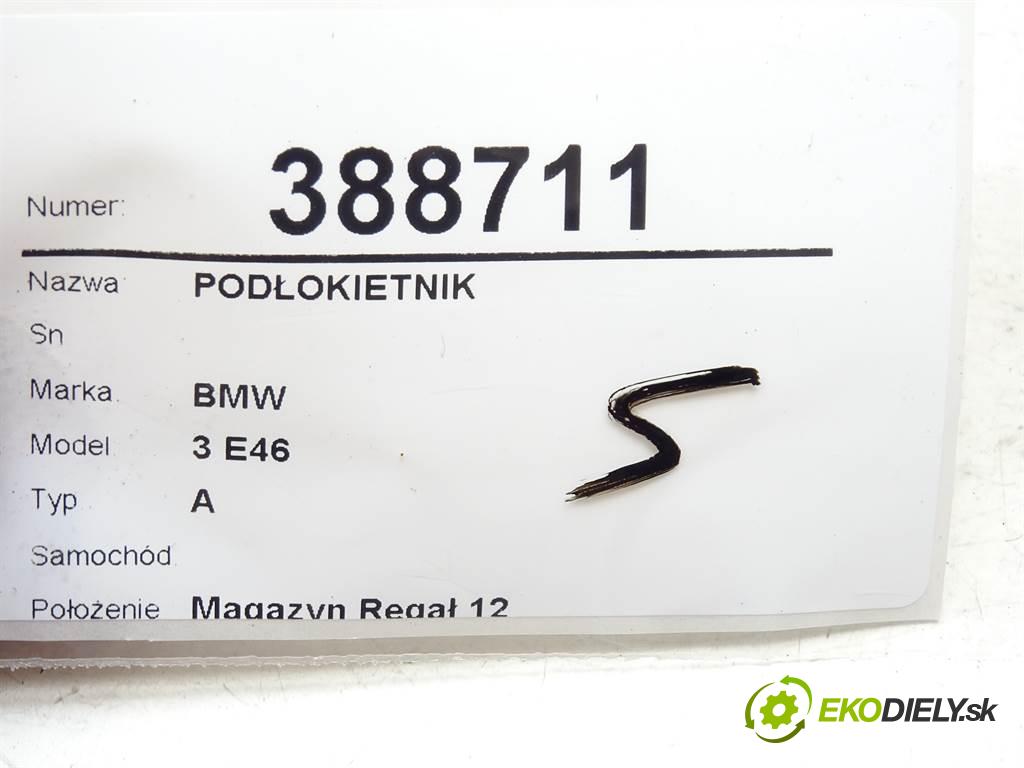 BMW 3 E46    A  Lakťová opierka 8213678 (Lakťové opierky)