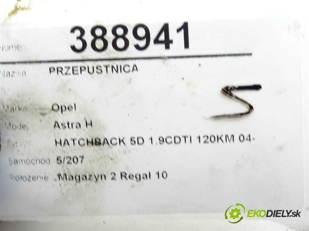 Opel Astra H  2006 74KW HATCHBACK 5D 1.9CDTI 120KM 04-14 1900 Škrtiaca klapka 48CPD1 (Škrtiace klapky)