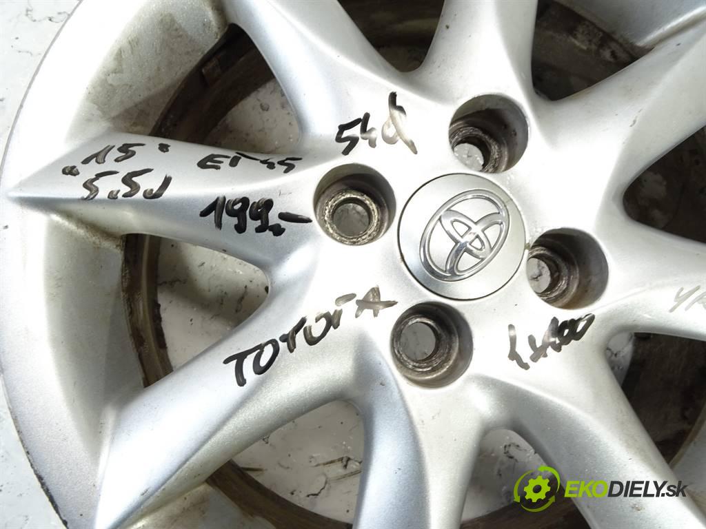 Toyota     15 5,5J 4X100 ET45  disk 15  (Hliníkové)