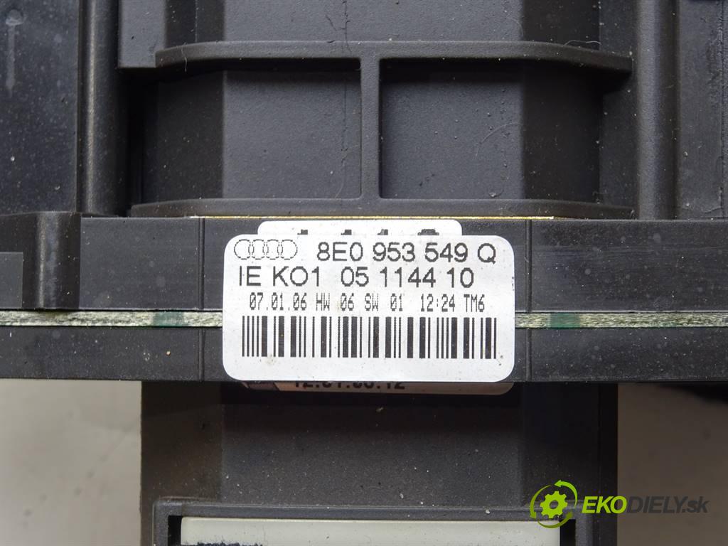 Audi A4 B7  2006 103 kW KOMBI 2.0TDI 140KM 04-08 2000 Prepínač kombinovaný 8E0953549Q (Prepínače, spínače, tlačidlá a ovládače kúrenia)