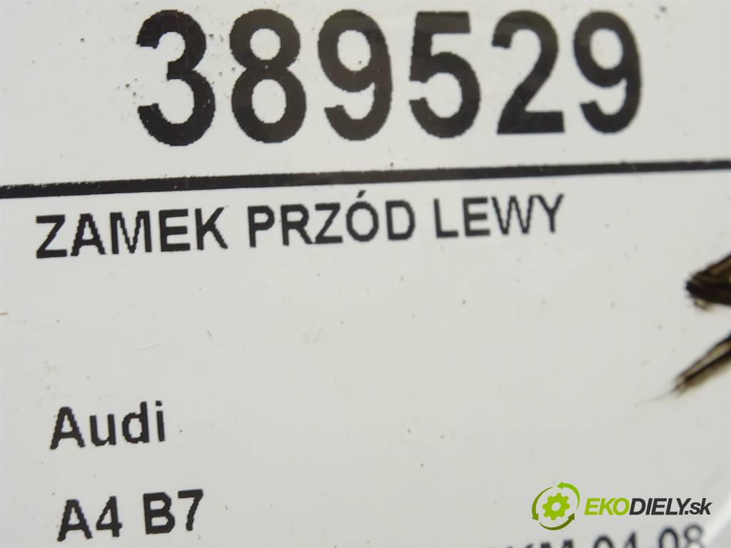 Audi A4 B7  2006 103 kW KOMBI 2.0TDI 140KM 04-08 2000 zámok přední část levý 8E1837015AA