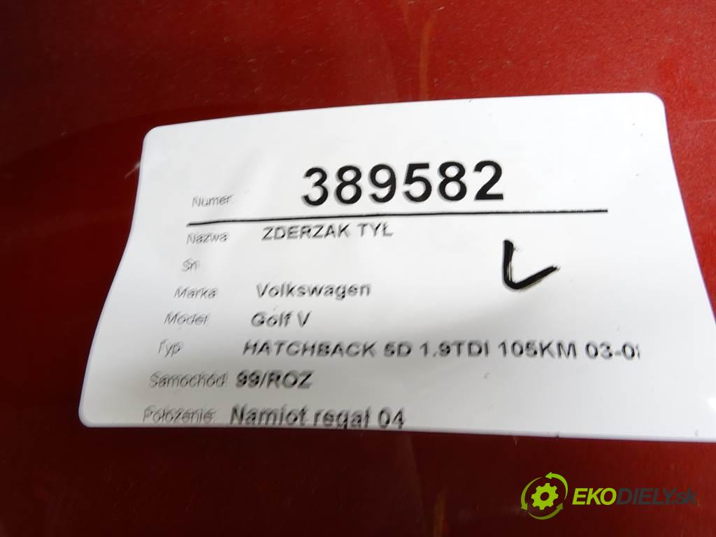 Volkswagen Golf V  2004 77 kW HATCHBACK 5D 1.9TDI 105KM 03-08 1900 nárazník zadní část