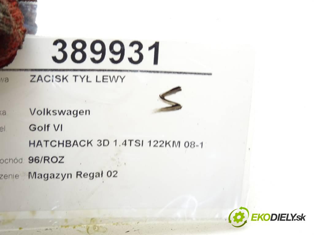 Volkswagen Golf VI  2009 90 kW HATCHBACK 3D 1.4TSI 122KM 08-13 1400 Brzdič strmeň zad ľavy  (Ostatné)